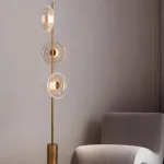 Торшер CRISPIN FL Amber от ImperiumLoft