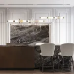 Подвесной светильник Luna by Gabriel Scott horizontal A L1200 от ImperiumLoft