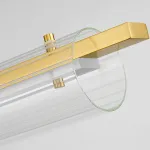 Серия реечных светильников с LED-источниками света внутри цилиндрических плафонов SIMER LONG L126 Brass от ImperiumLoft