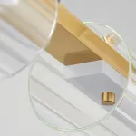 Серия реечных светильников с LED-источниками света внутри цилиндрических плафонов SIMER LONG L126 Brass от ImperiumLoft