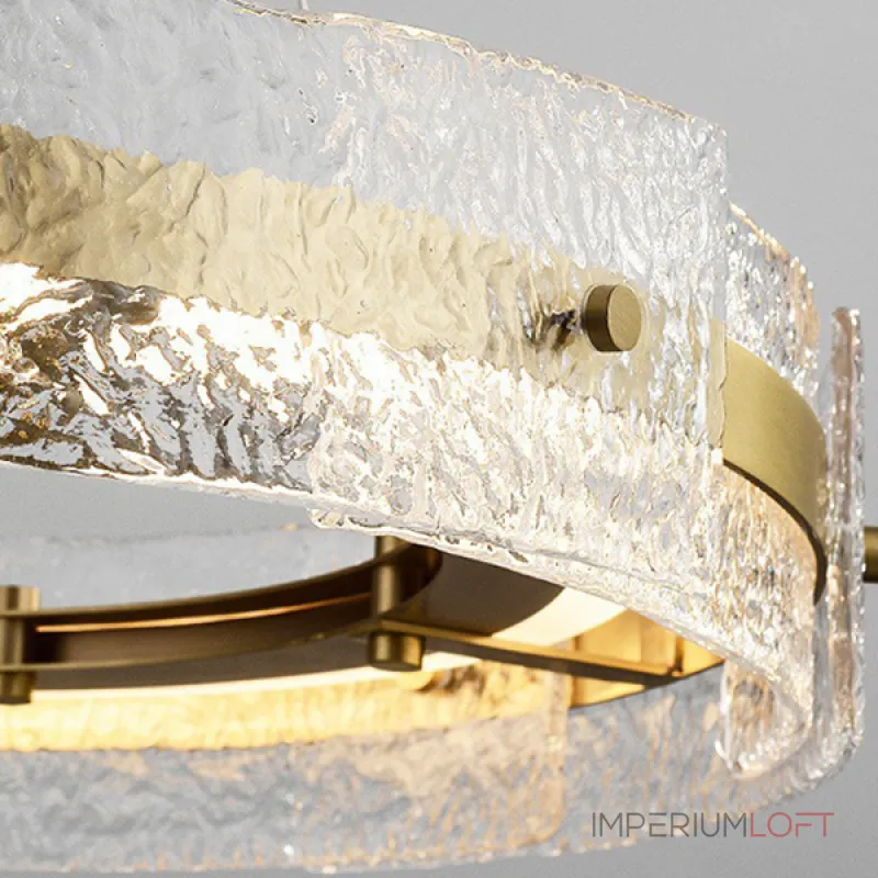 Серия кольцевых светодиодных люстр с составным плафоном из рельефных стеклянных пластин SAMANTHA B А D80 от ImperiumLoft Серия кольцевых светодиодных люстр с составным плафоном из рельефных стеклянных пластин SAMANTHA B А D80 от ImperiumLoft