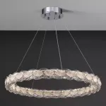Серия светодиодных кольцевых люстр с рассеивателями из хрусталя ERHARD D80 от ImperiumLoft