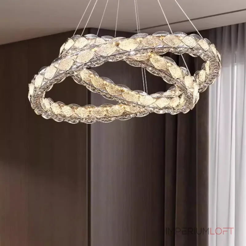 Серия светодиодных кольцевых люстр с рассеивателями из хрусталя ERHARD D60+80 от ImperiumLoft Серия светодиодных кольцевых люстр с рассеивателями из хрусталя ERHARD D60+80 от ImperiumLoft