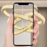 Серия кольцевых светодиодных люстр с декором из ограненных хрустальных камней LENNOX В L100 от ImperiumLoft