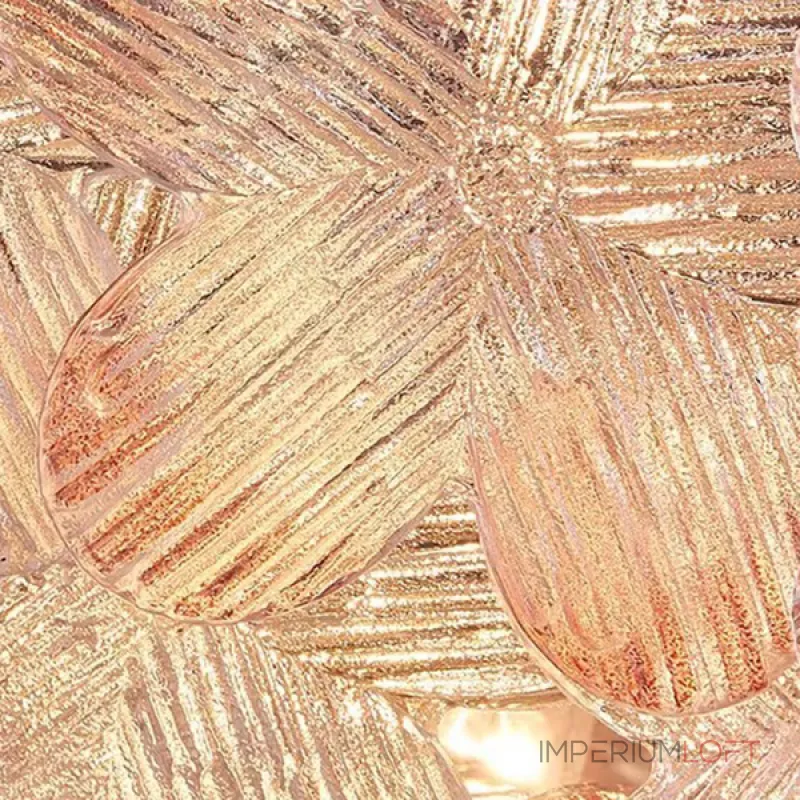 Серия люстр с цветочным декором из прозрачного или градиентно окрашенного стекла ручной работы TOTTI CH Blue-Purple от ImperiumLoft Серия люстр с цветочным декором из прозрачного или градиентно окрашенного стекла ручной работы TOTTI CH Blue-Purple от ImperiumLoft