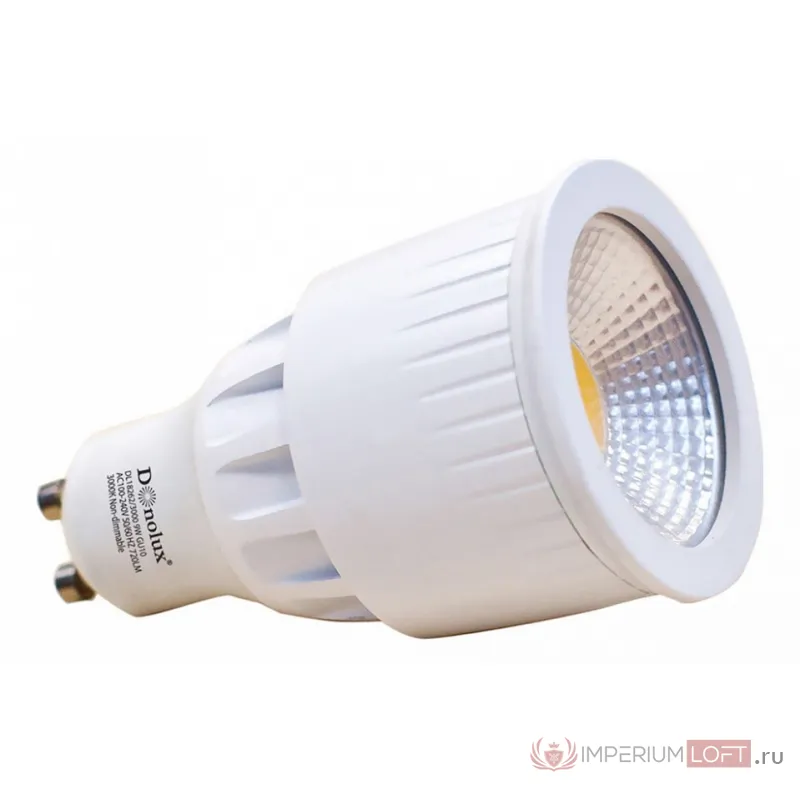 Лампа светодиодная Donolux DL1826 GU10 9Вт 3000K DL18262/3000 9W GU10 Dim от ImperiumLoft