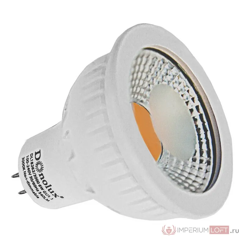 Лампа светодиодная Donolux DL1826 GU5.3 6Вт 3000K DL18262/3000 6W GU5.3 от ImperiumLoft