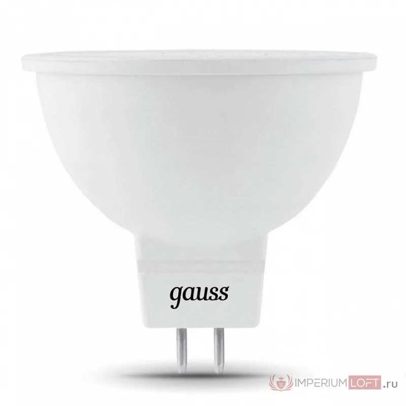 Лампа светодиодная Gauss 1015 GU5.3 7Вт 3000K 101505107 от ImperiumLoft