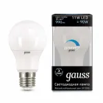 Лампа светодиодная Gauss 1025 E27 11Вт 4100K 102502211-D