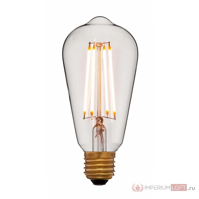 Лампа светодиодная Sun Lumen ST64 E27 4Вт 2200K 057-080 от ImperiumLoft