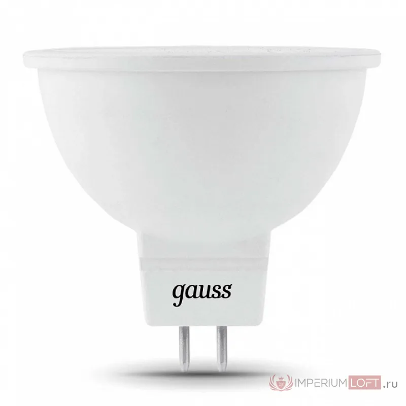 Лампа светодиодная Gauss 2015 GU5.3 5Вт 4100K 201505205 от ImperiumLoft
