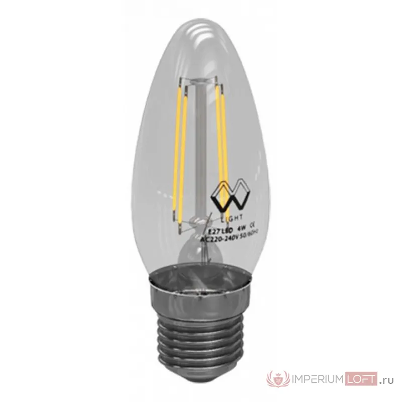 Лампа светодиодная MW-Light Filament E27 4Вт 2700K LBMW27C01 от ImperiumLoft