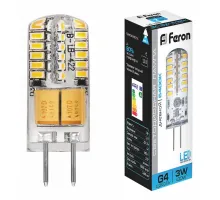 Лампа светодиодная Feron LB-422 G4 3Вт 6400K 25533
