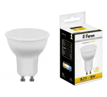 Лампа светодиодная Feron LB-560 GU10 9Вт 2700K 25842