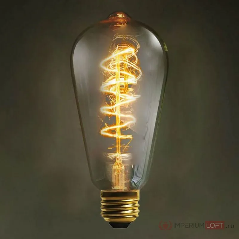 Лампа накаливания Loft it Эдисон E27 60Вт 2400-2800K 6460-SC-67735 от ImperiumLoft