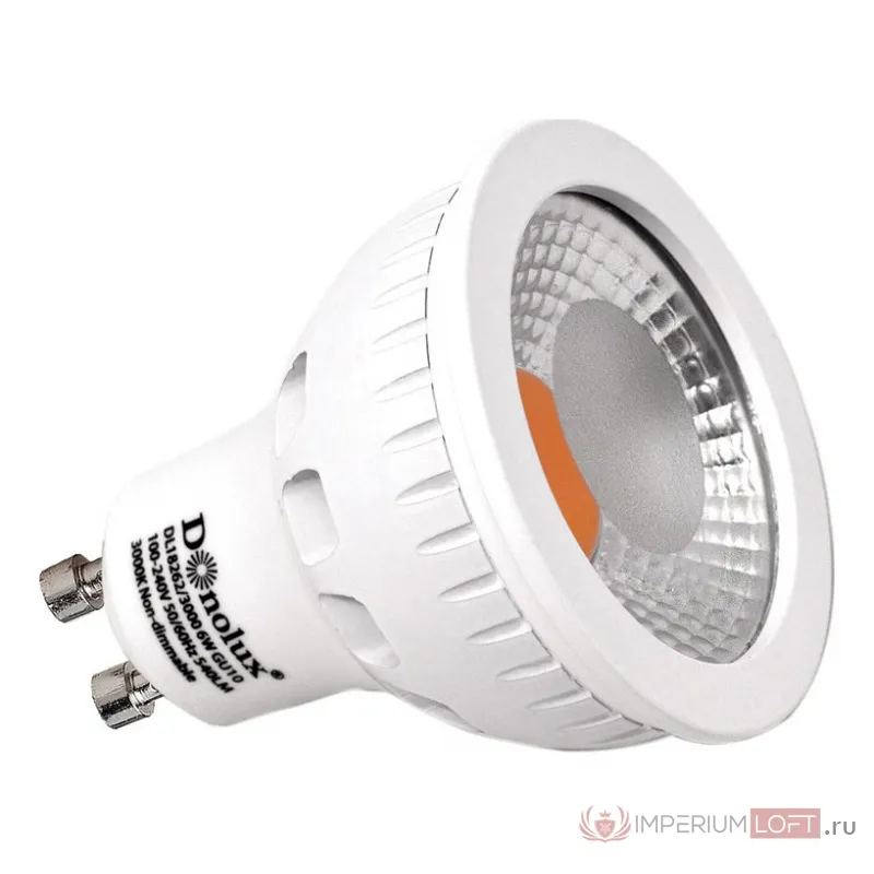 Лампа светодиодная Donolux DL1826 GU10 6Вт 3000K DL18262/3000 6W GU10 Dim от ImperiumLoft