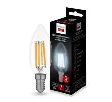 Светодиодная лампа E14 candles мощность 7W 4200K Transparent от ImperiumLoft