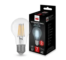 Светодиодная лампа E27 мощность 7W 4200K Transparent от ImperiumLoft