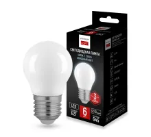 Светодиодная лампа E27 мощность 6W 4200K White от ImperiumLoft