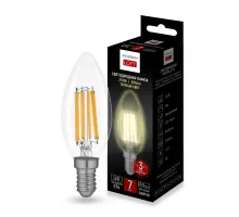 Светодиодная лампа E14 candles мощность 7W 2700K Transparent от ImperiumLoft