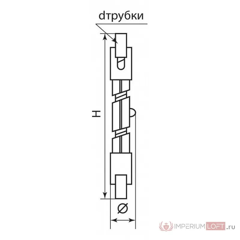 Лампа галогеновая Feron HB1 R7s 500Вт 3000K 02011 от ImperiumLoft