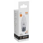 Лампа светодиодная Gauss Led Elementary Candle E27 6Вт 3000K 33216 от ImperiumLoft