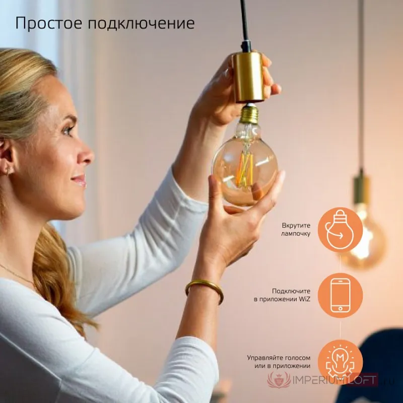 Лампа светодиодная Gauss Smart Home 1250112 от ImperiumLoft
