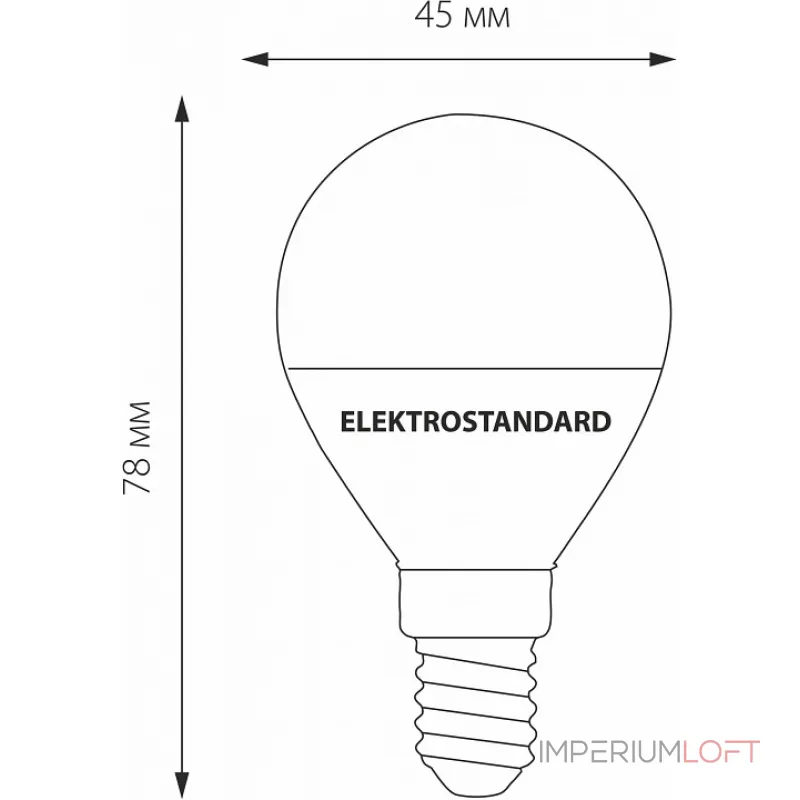 Лампа светодиодная Elektrostandard BLE1406 a049000 Лампа светодиодная Elektrostandard BLE1406 a049000