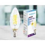 Лампа светодиодная Ambrella Filament E14 6Вт 4200K 202124 Цвет арматуры коричневый Цвет плафонов белый