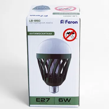 Лампа антимоскитная Feron LB-850 E27 Вт 2700K 32873 от ImperiumLoft