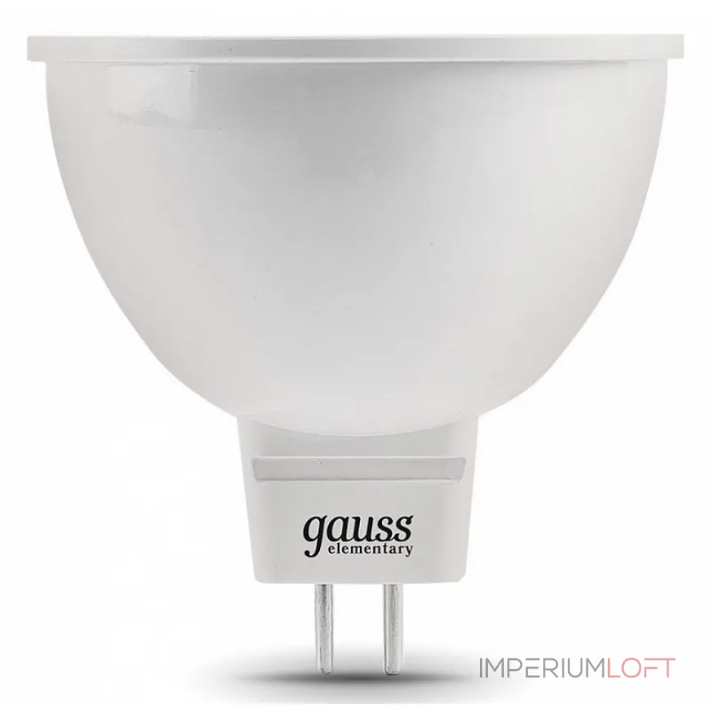 Лампа светодиодная Gauss Софит GU5.3 5.5Вт 3000K 13516