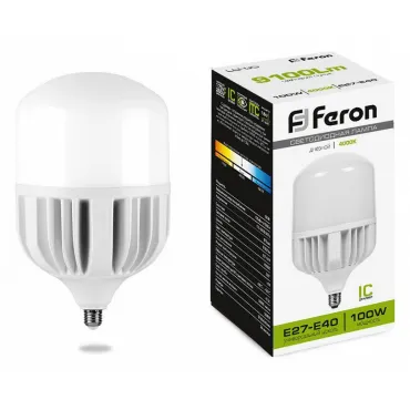 Лампа светодиодная Feron LB-65 E14-E40 100Вт 4000K 38219 от ImperiumLoft