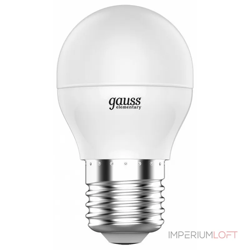 Лампа светодиодная Gauss 532 E27 6Вт 4100K 53226 от ImperiumLoft Лампа светодиодная Gauss 532 E27 6Вт 4100K 53226 от ImperiumLoft