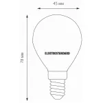 Лампа светодиодная Elektrostandard Mini Classic F E14 6Вт 3300K BLE1408