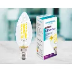 Лампа светодиодная Ambrella Filament E14 6Вт 6400K 202126 Цвет арматуры белый Цвет плафонов белый