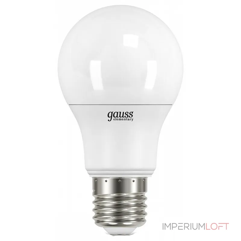 Лампа светодиодная Gauss Led Elementary A60 E27 7Вт 3000K 23217A