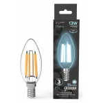 Лампа светодиодная Gauss Filament E14 13Вт 4100K 103801213