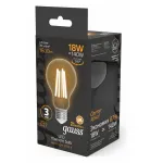 Лампа светодиодная Gauss Filament E27 18Вт 2700K 102902118