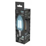 Лампа светодиодная Gauss Filament E14 13Вт 4100K 103801213