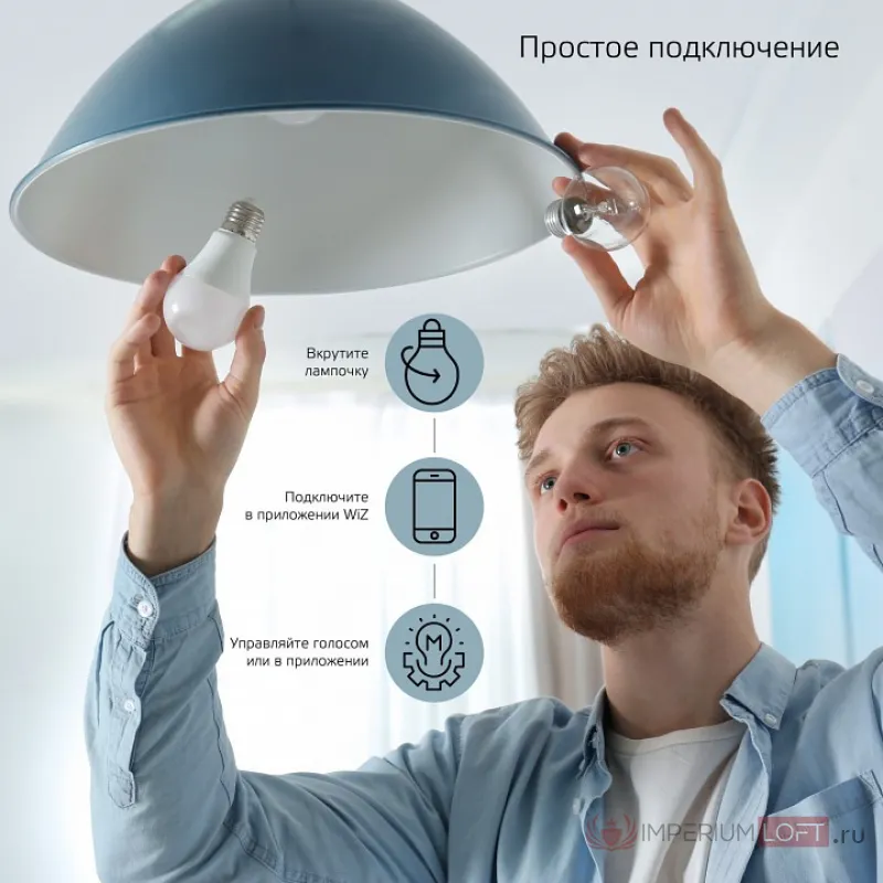 Лампа светодиодная Gauss Smart Home 1070112 от ImperiumLoft