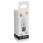 Лампа светодиодная Gauss LED Elementary Candle E27 8Вт 3000K 33218