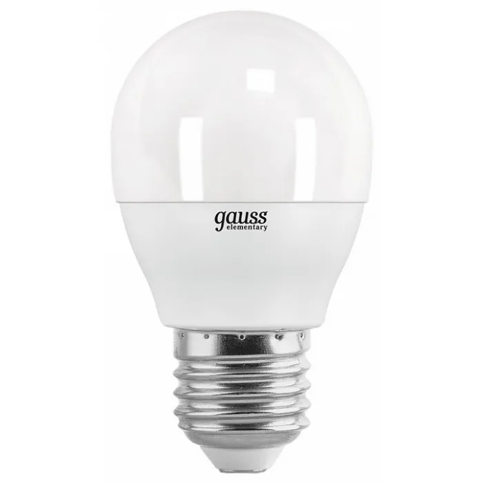 Лампа светодиодная Gauss 532 E27 8Вт 6500K 53238 от ImperiumLoft
