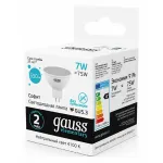 Лампа светодиодная Gauss 135 GU5.3 7Вт 4100K 13527 от ImperiumLoft