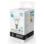 Лампа светодиодная Gauss R50 E14 6Вт 4100K 63126 от ImperiumLoft