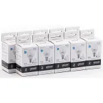 Лампа светодиодная Gauss LED Elementary Globe E14 8Вт 4100K 53128 Цвет арматуры хром Цвет плафонов белый