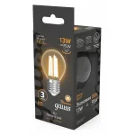 Лампа светодиодная Gauss Filament E27 13Вт 2700K 105802113