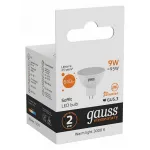 Лампа светодиодная Gauss 13519 GU5.3 9Вт 3000K 13519