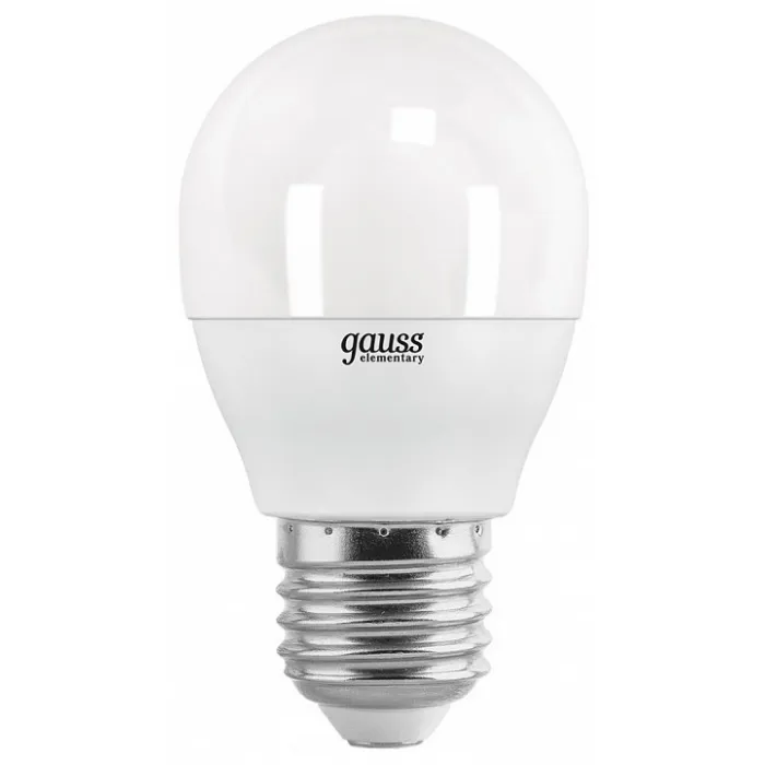Лампа светодиодная Gauss LED Elementary Globe E27 10Вт 3000K 53210 от ImperiumLoft