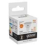 Лампа светодиодная Gauss 13519 GU5.3 9Вт 3000K 13519