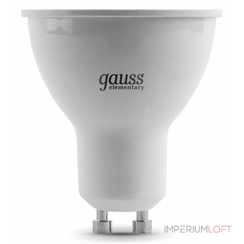 Лампа светодиодная Gauss Софит GU10 9Вт 3000K 13619